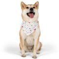 Valentine’s Day Pet Bandana Collar | Heart & Crown Dog Bandana with Adjustable Buckle - Image 4