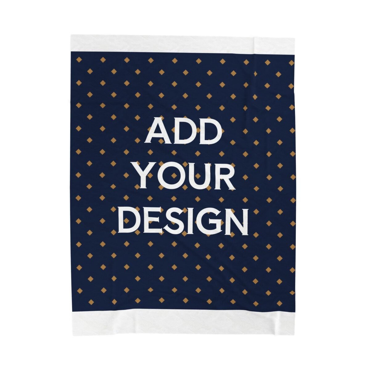 Custom Plush Blanket – Personalized Velveteen Cozy Throw (Upload Your Design) - Image 7