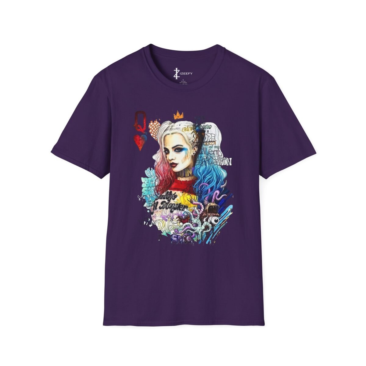 Harley Quinn Graphic T-Shirt - Premium High Quality Edgy Aesthetic Tee - Image 15