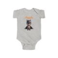 Baby Superhero Bodysuit Bat Theme – Soft Cotton Cartoon Hero Infant Onesie - Image 7
