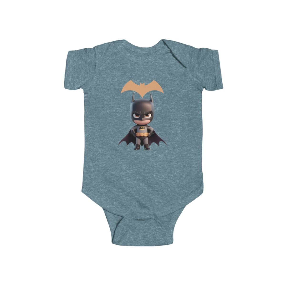 Baby Superhero Bodysuit Bat Theme – Soft Cotton Cartoon Hero Infant Onesie - Image 13