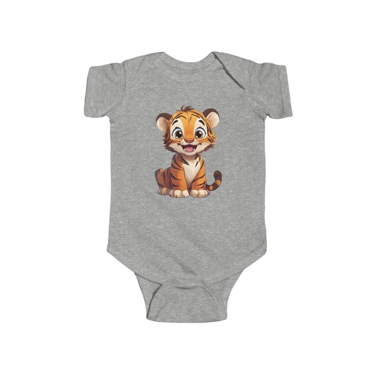 Cute Baby Tiger Bodysuit – Soft Premium Cotton Cartoon Animal Infant Onesie for Newborns & Toddlers - Image 10