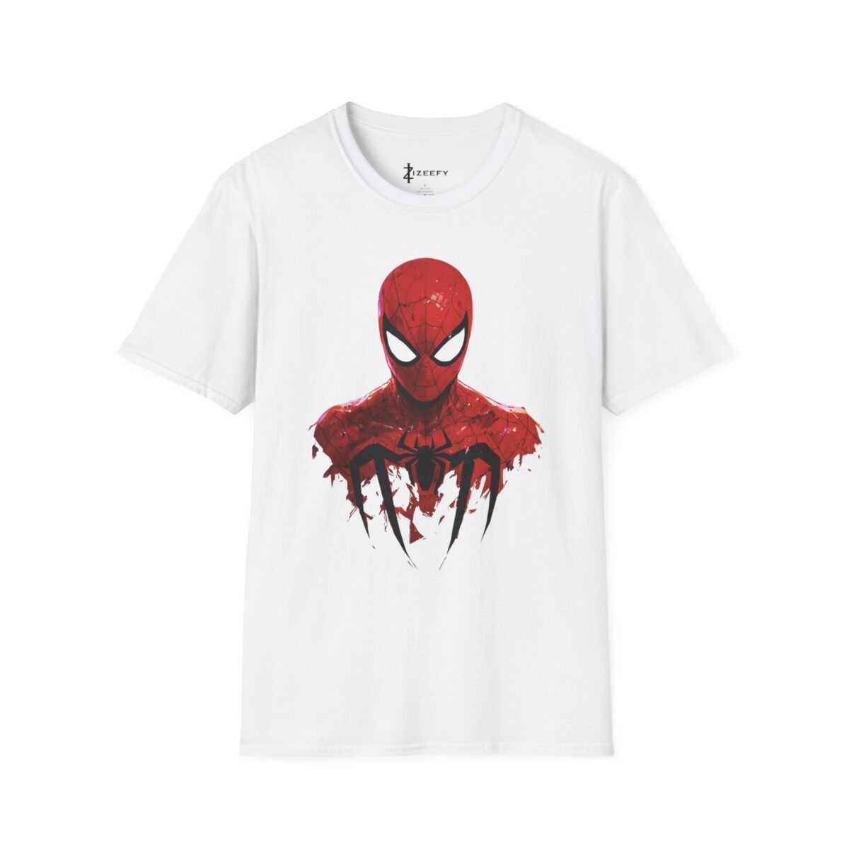 spider man inspired graphic t shirt – bold superhero art lightweight crew neck tee