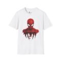 spider man inspired graphic t shirt – bold superhero art lightweight crew neck tee
