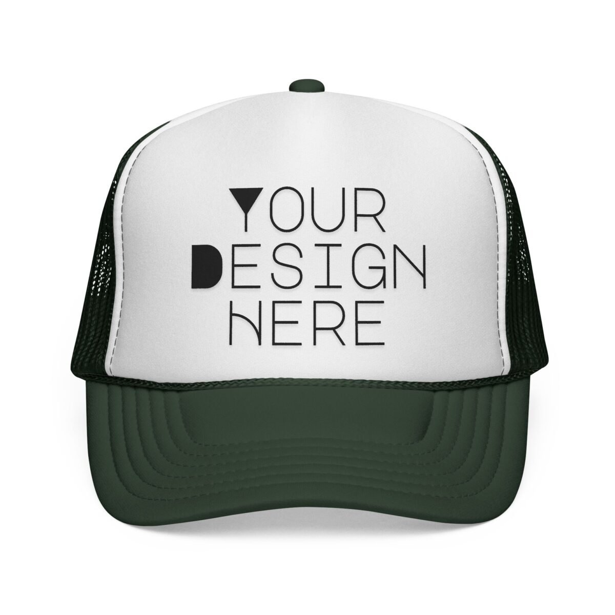 Personalized Trucker Cap | Custom DTF Printed Trucker Hat with Breathable Mesh - Image 2