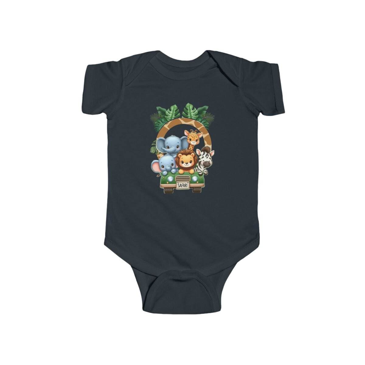 Safari Animals Infant Bodysuit: #1 Premium & Unique Cotton Baby Onesie - Image 10