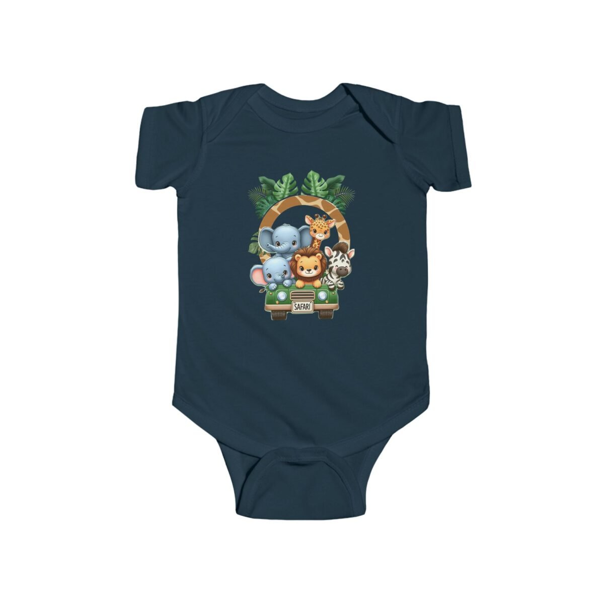 Safari Animals Infant Bodysuit: #1 Premium & Unique Cotton Baby Onesie - Image 13