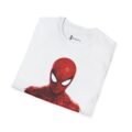 spider man inspired graphic t shirt – bold superhero art lightweight crew neck tee