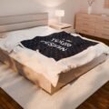 Custom Plush Blanket – Personalized Velveteen Cozy Throw (Upload Your Design) - Image 2