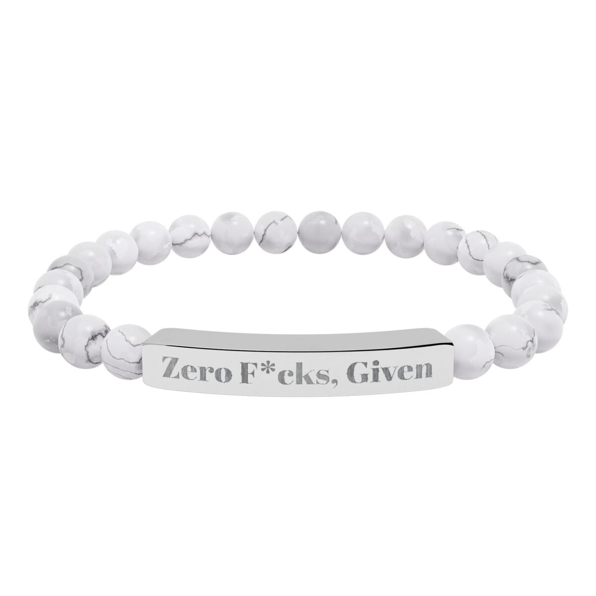 Engraved Natural Stone Bracelet: Premium Custom Bar for the Ultimate Bold Gift - Image 3
