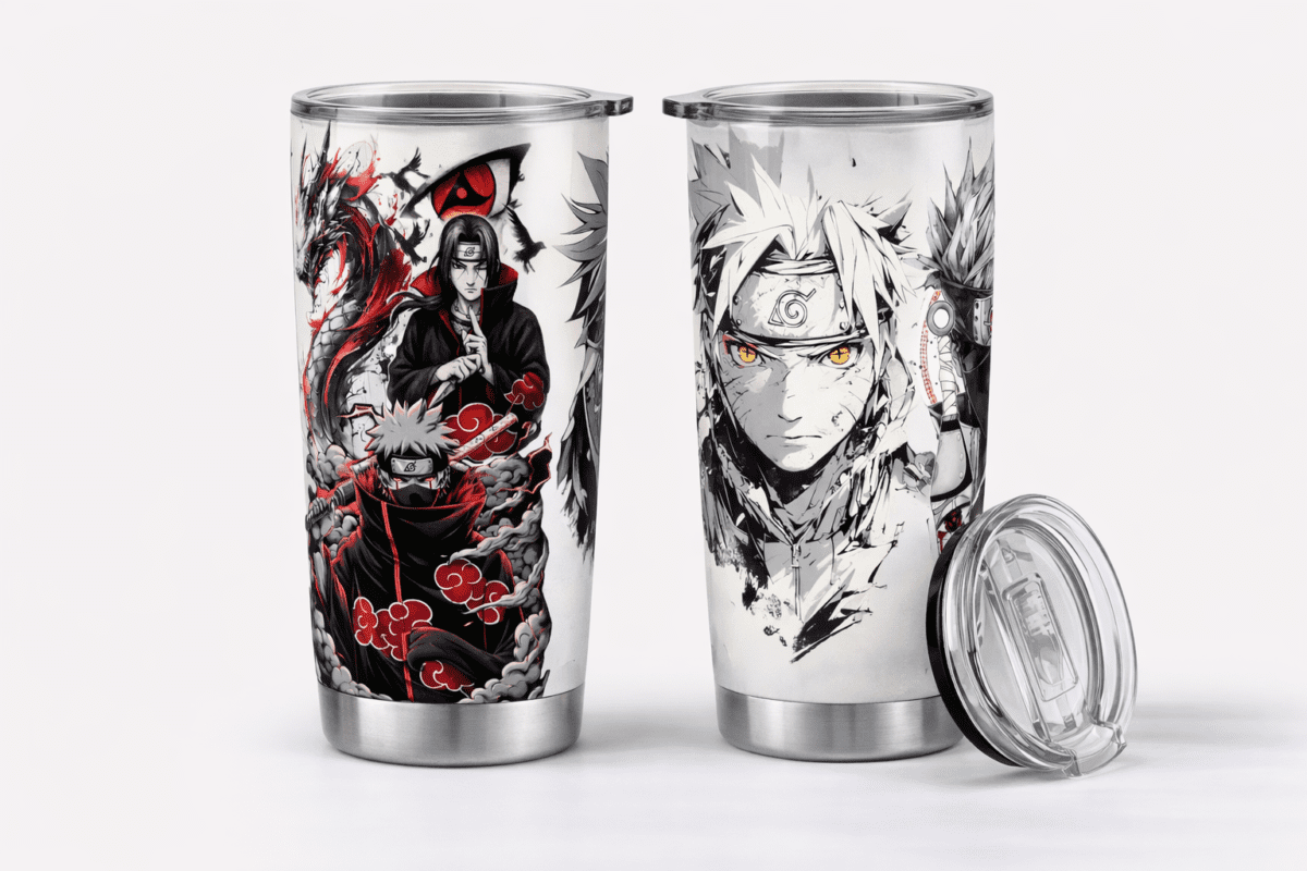 Naruto-Inspired Vacuum Insulated Cup – Premium Ultimate Unique Anime Crew Tumbler - Image 6