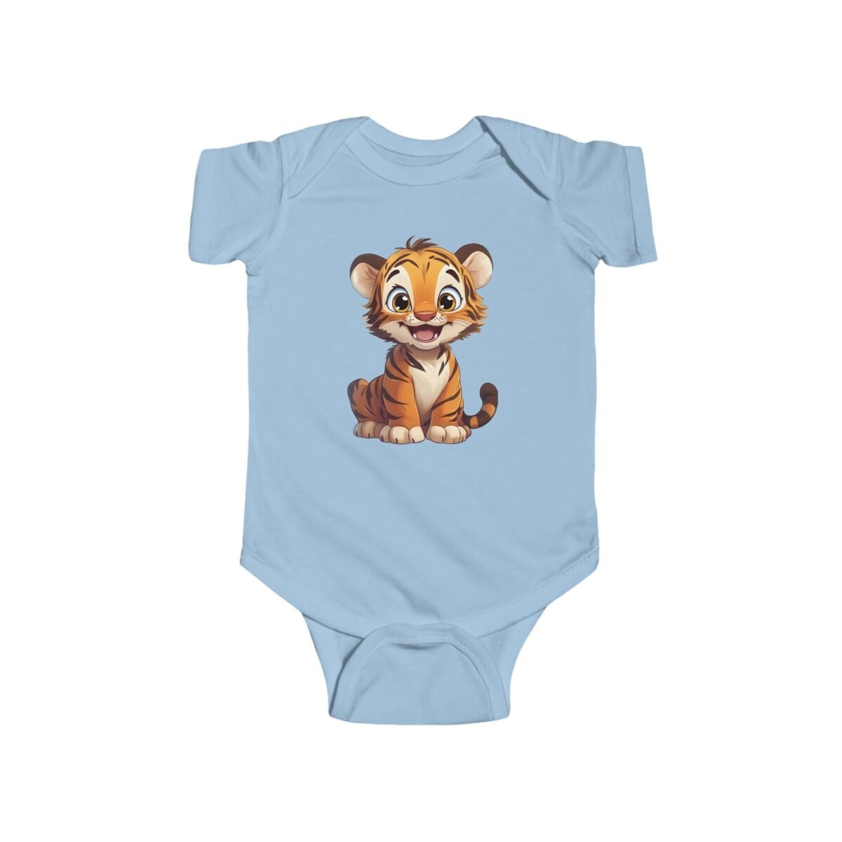 Cute Baby Tiger Bodysuit – Soft Premium Cotton Cartoon Animal Infant Onesie for Newborns & Toddlers - Image 13
