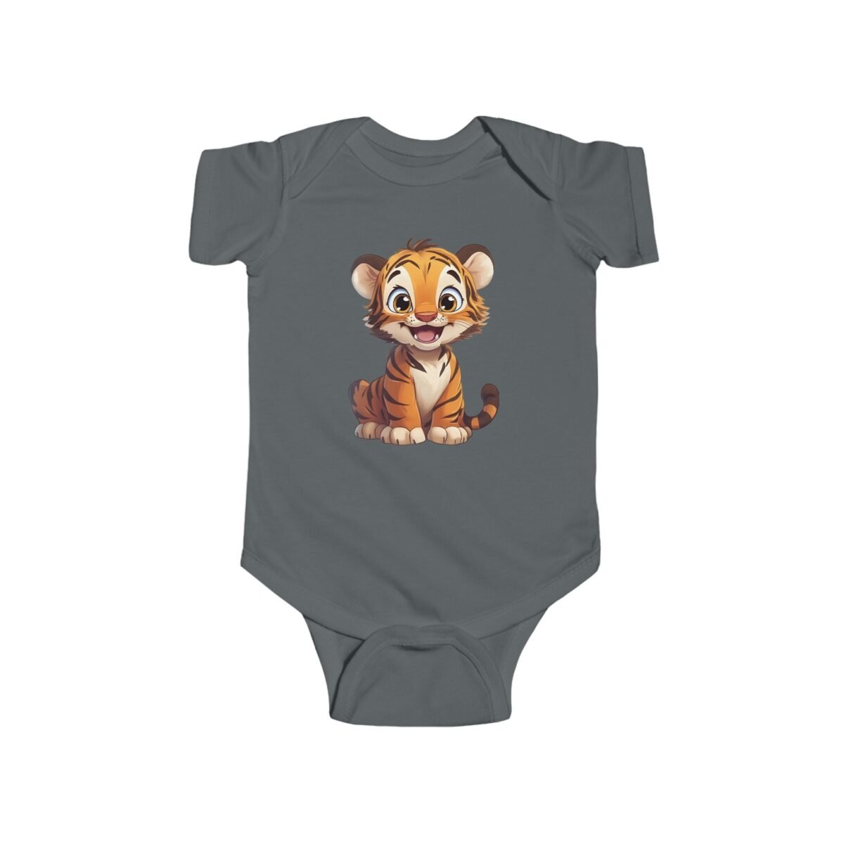 Cute Baby Tiger Bodysuit – Soft Premium Cotton Cartoon Animal Infant Onesie for Newborns & Toddlers - Image 16