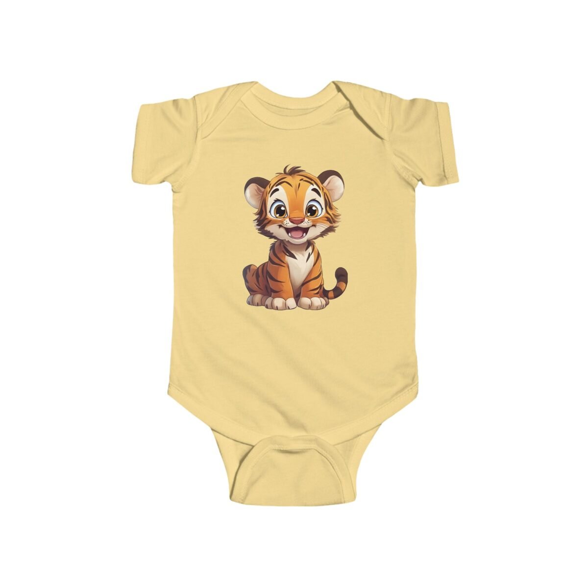 Cute Baby Tiger Bodysuit – Soft Premium Cotton Cartoon Animal Infant Onesie for Newborns & Toddlers - Image 19