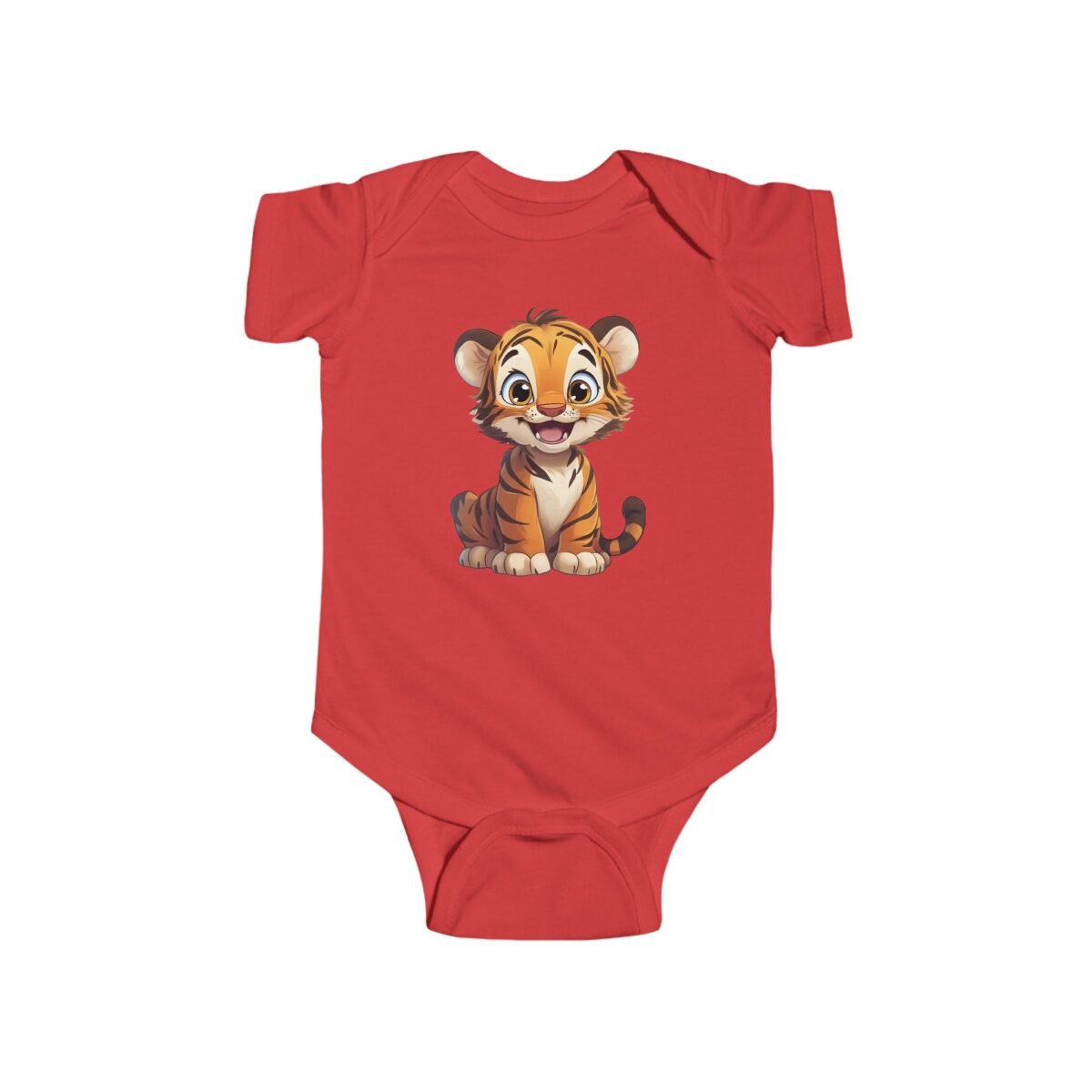Cute Baby Tiger Bodysuit – Soft Premium Cotton Cartoon Animal Infant Onesie for Newborns & Toddlers - Image 34