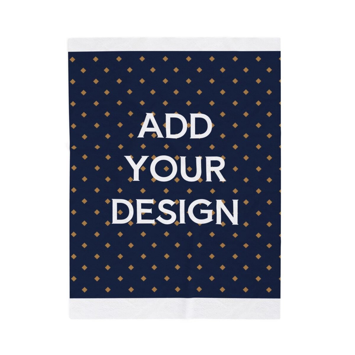 Custom Plush Blanket – Personalized Velveteen Cozy Throw (Upload Your Design) - Image 11