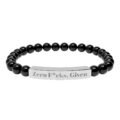 Engraved Natural Stone Bracelet: Premium Custom Bar for the Ultimate Bold Gift - Image 4