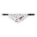 Valentine’s Day Dog Bandana Collar with Hearts & “Love” Print | Adjustable Pet Bandana for Dogs - Image 9