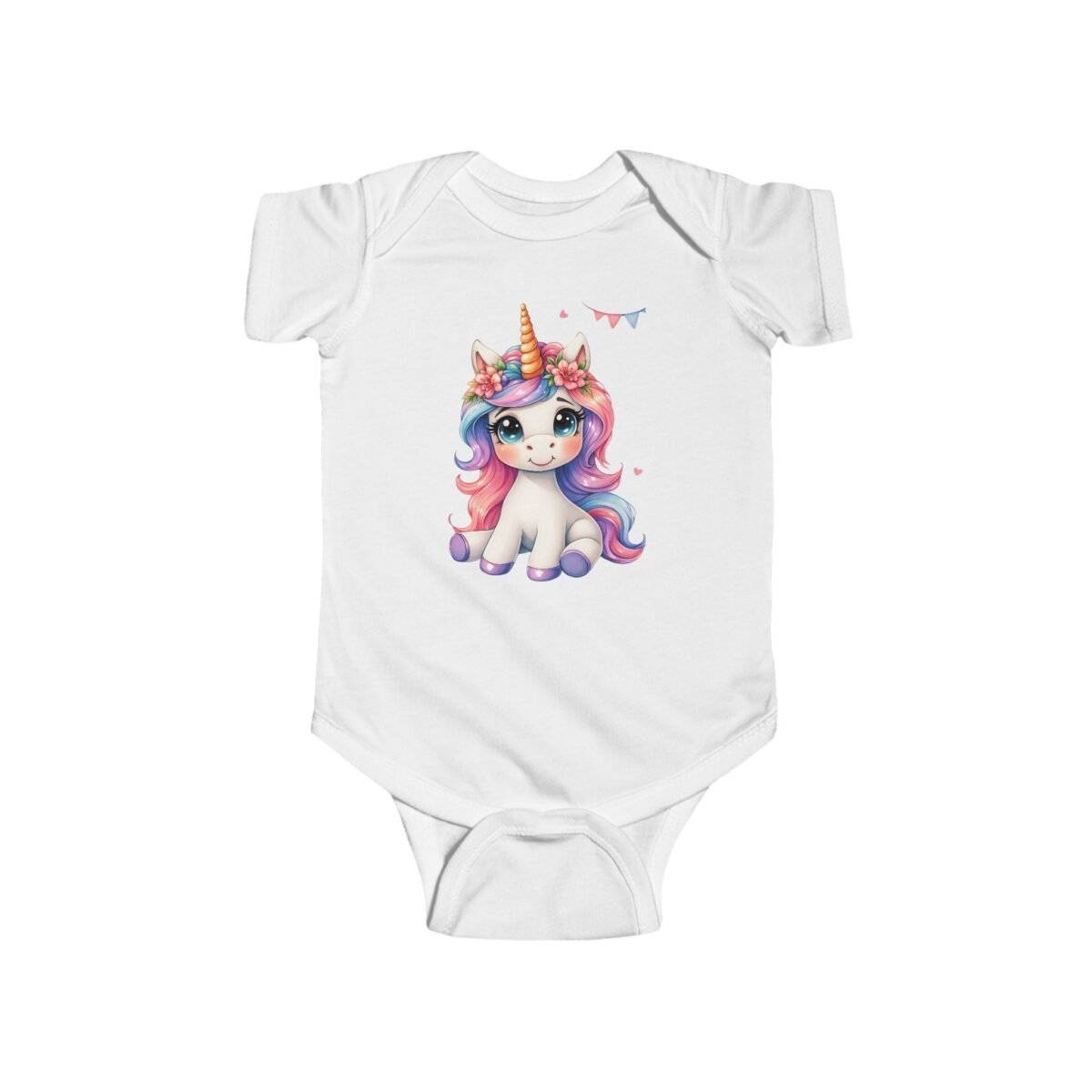 Baby Unicorn Bodysuit: #1 Premium & High-Quality Cotton Infant Onesie - Image 4