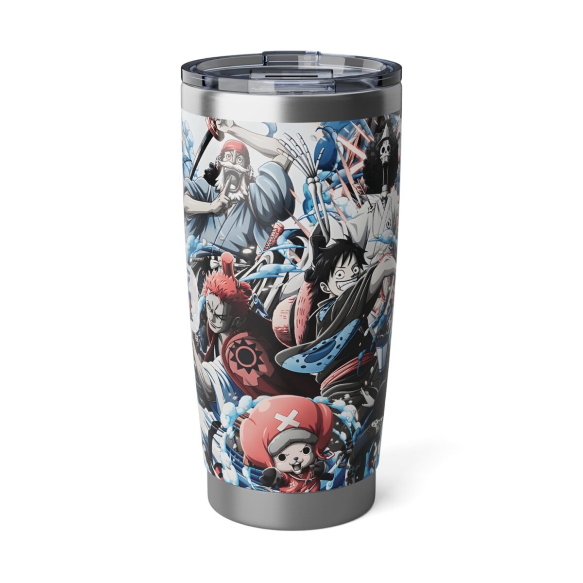 Anime Crew 20oz Stainless Steel Travel Tumbler | One Piece Manga-Inspired Vacuum Insulated Cup - Image 2