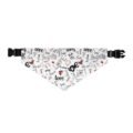 Valentine’s Day Dog Bandana Collar with Hearts & “Love” Print | Adjustable Pet Bandana for Dogs - Image 2