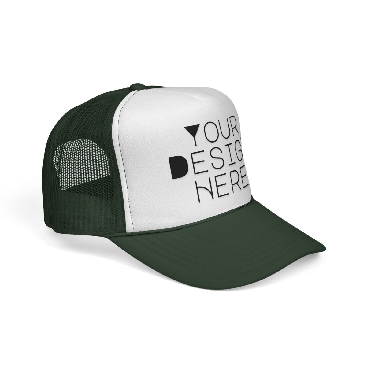 Personalized Trucker Cap | Custom DTF Printed Trucker Hat with Breathable Mesh - Image 3
