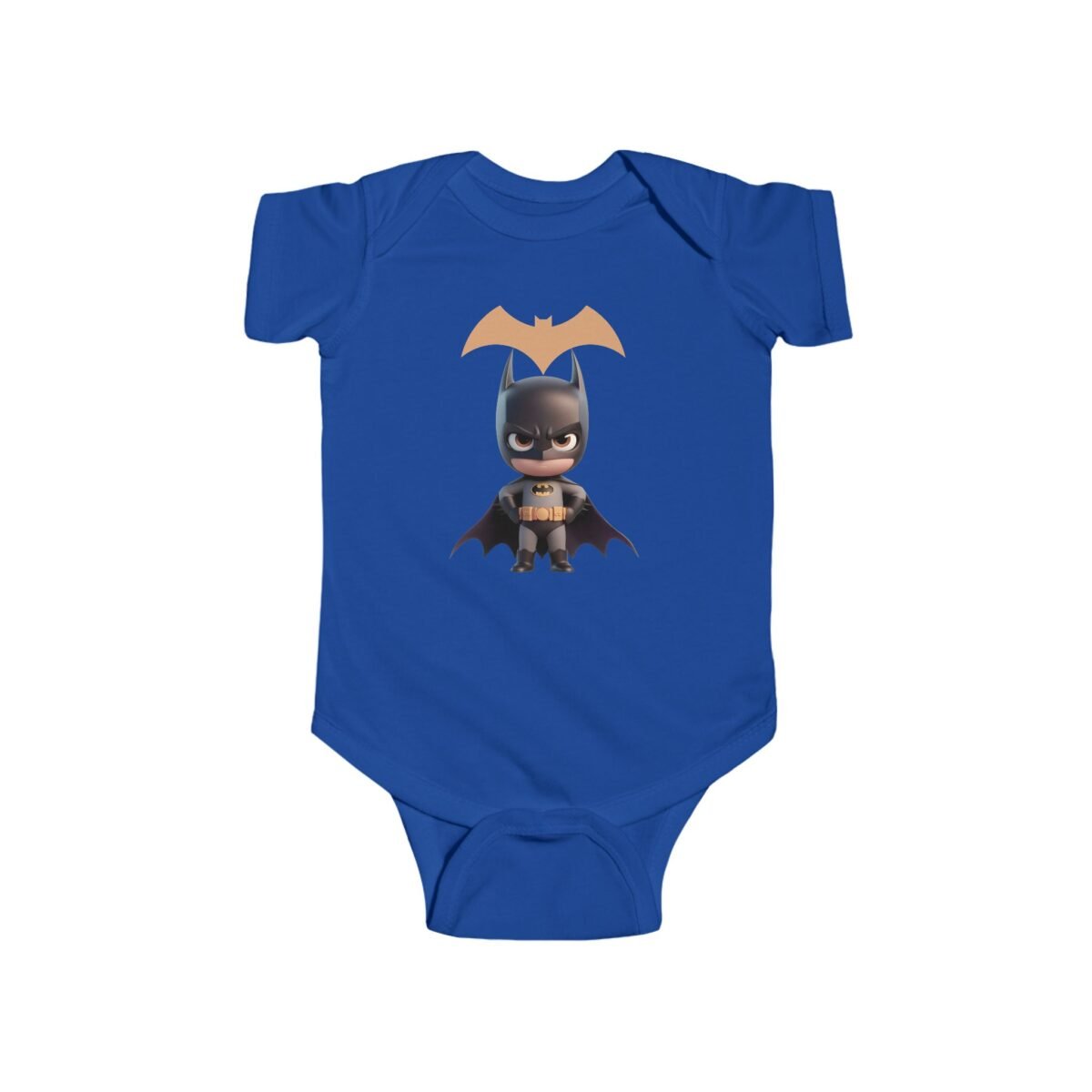 Baby Superhero Bodysuit Bat Theme – Soft Cotton Cartoon Hero Infant Onesie - Image 16