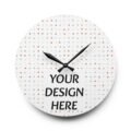 Custom Acrylic Wall Clock – Modern Round or Square Personalized Photo & Text Clock - Image 9