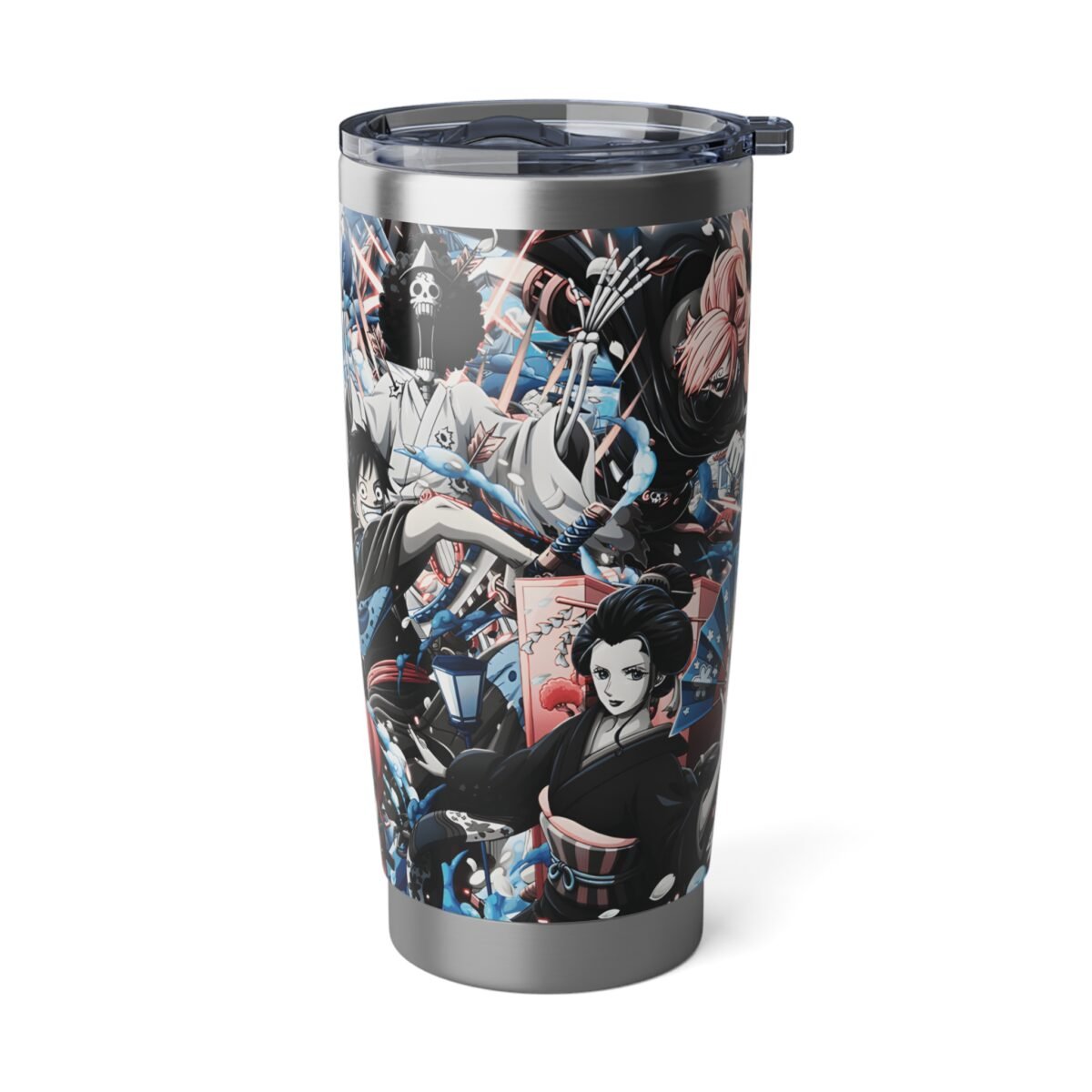 Anime Crew 20oz Stainless Steel Travel Tumbler | One Piece Manga-Inspired Vacuum Insulated Cup - Image 4