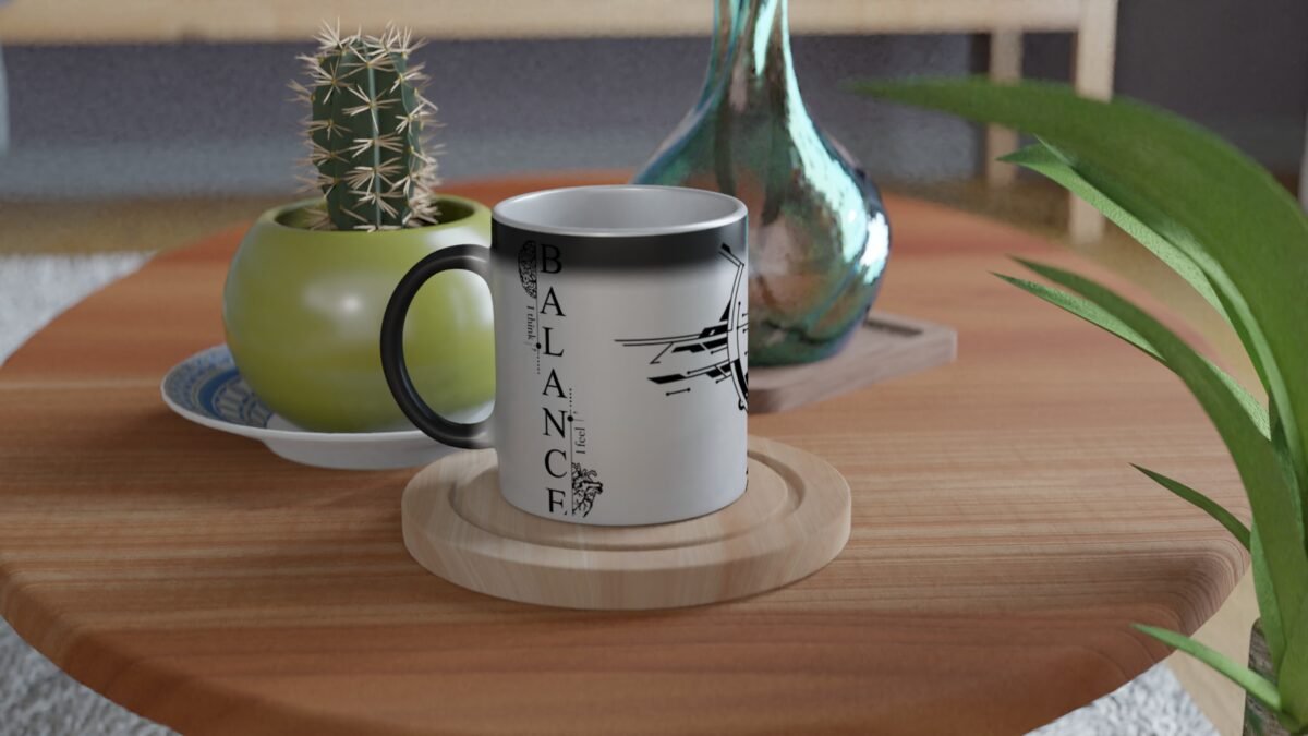 Electronic Circuit Design Color Changing Coffee Mug - Magic 11oz Heat Reveal Ceramic Mug - Image 4